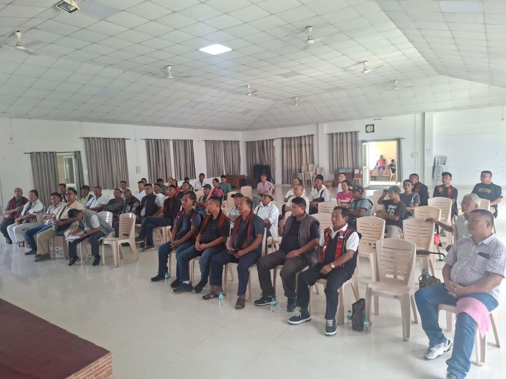Members of Angami Region of the NSCN (IM) during a meeting held in Kohima on July 15. (Photo Courtesy: NSCM [IM] Angami Region)